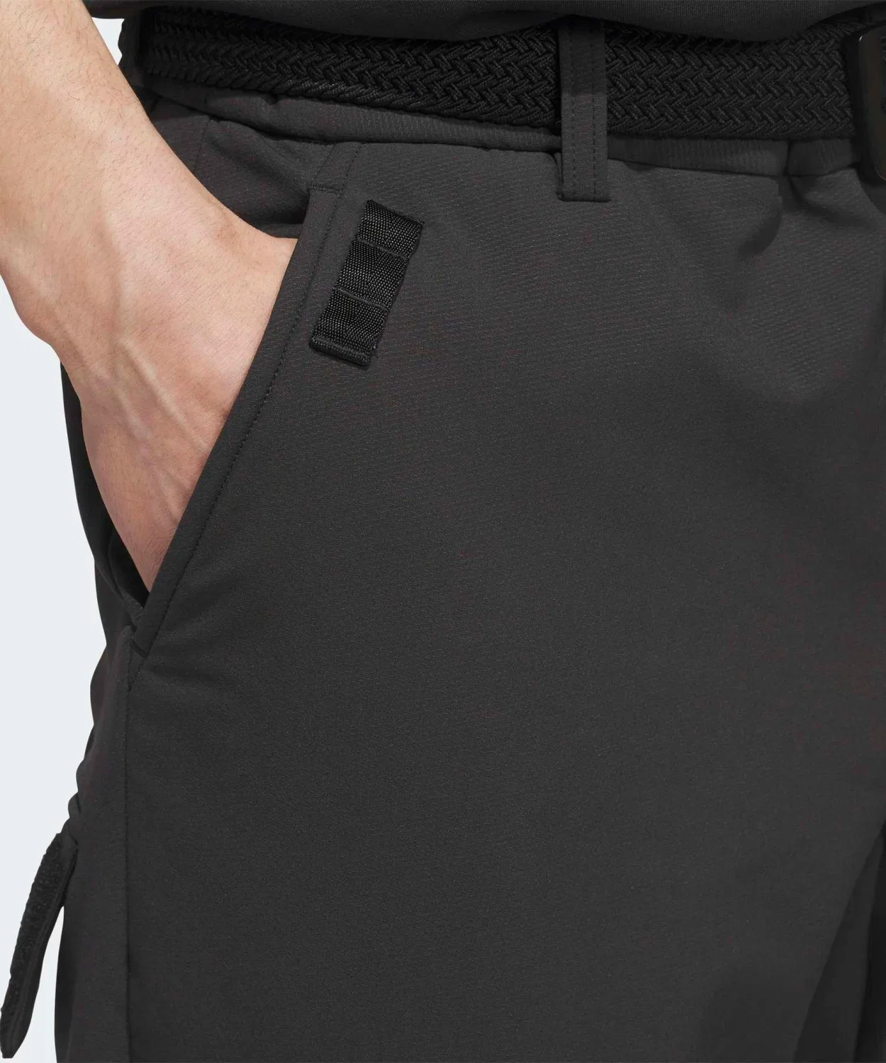 Мужские утепленные брюки с флисом Climawarm 9/10 длины Adidas Golf, Black — фото 3