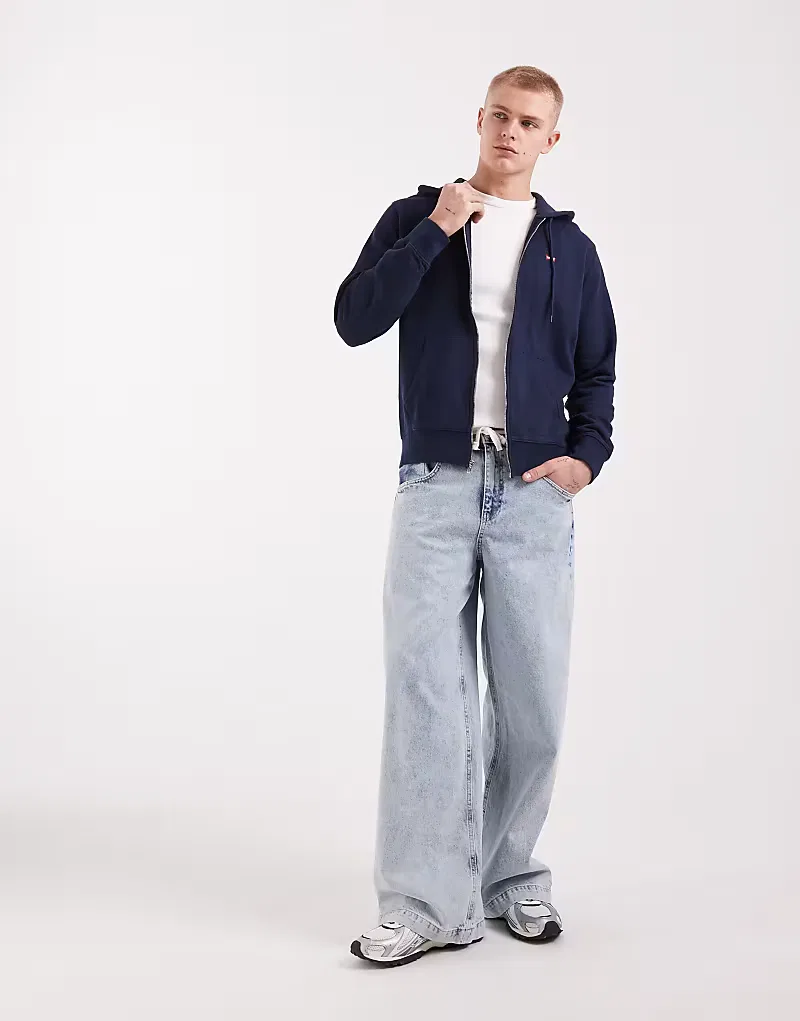 Свитшот original hallmark с логотипом Levi's, средне-синий — фото 2