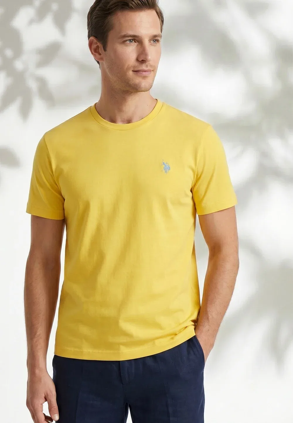 Футболка - базовая футболка U.S. Polo Assn., Lime — фото 2