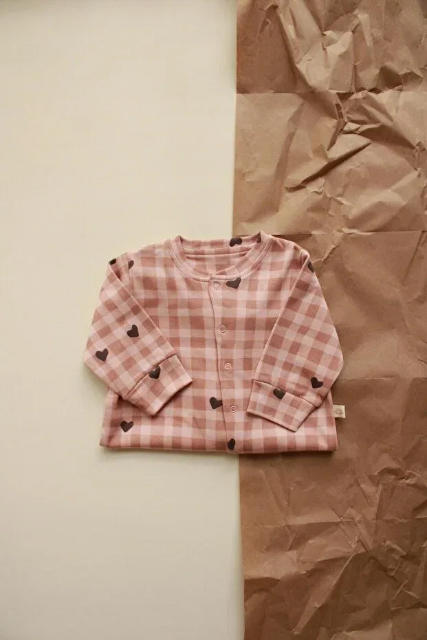 Детский комбинезон для девочек с принтом Basics Oh La La Koala For Little Ones, Beige — фото 3