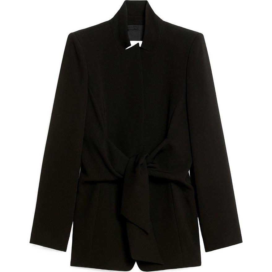 

Куртка пальто женская черная MaxMara