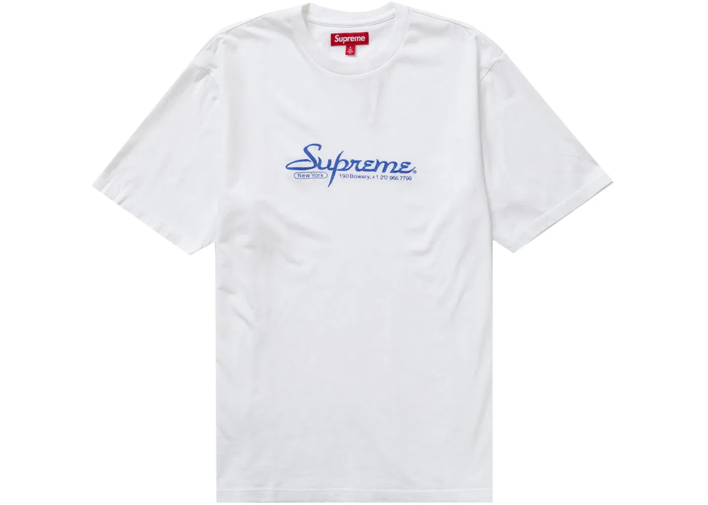 Мужская футболка Supreme Contact S/S Top, White