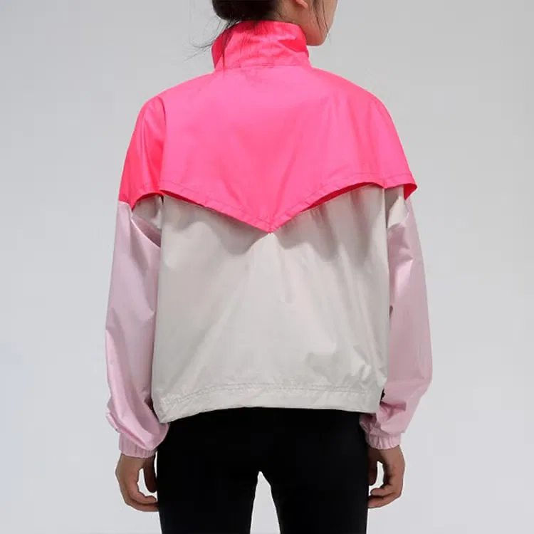 Анорак с длинным рукавом Woven Anorak Nike, розовый — фото 4