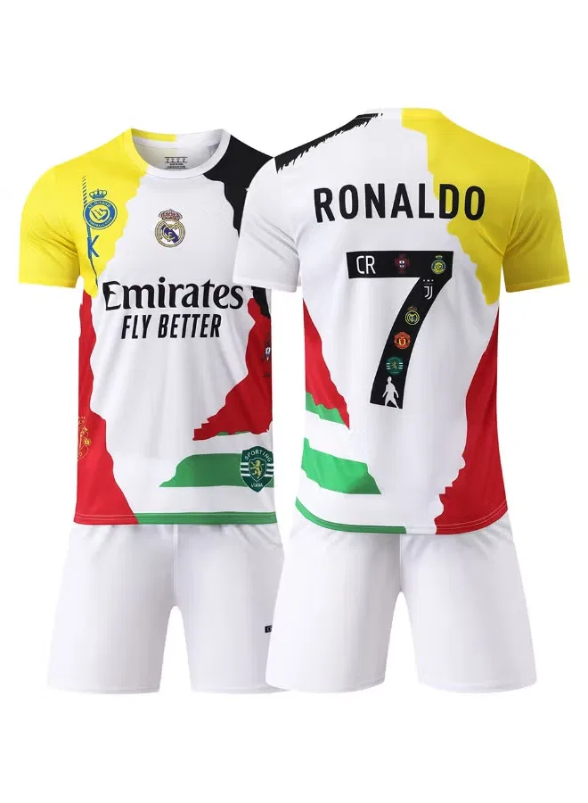 Комплект футбольной формы с принтом 2025-2026 Real Madrid