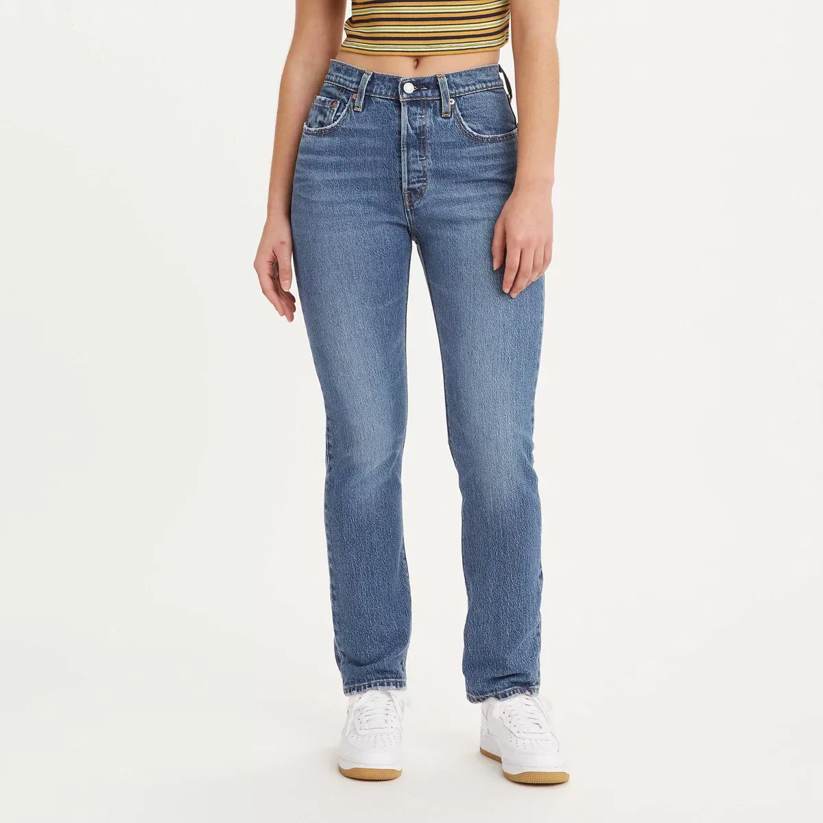 Женские джинсы с высокой посадкой 501 Levi's, Salsa In Sequence