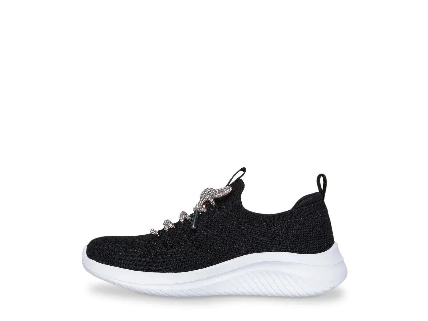 Кроссовки Ultra Flex 3.0 Blinged Out Skechers, черный/серебристый — фото 2