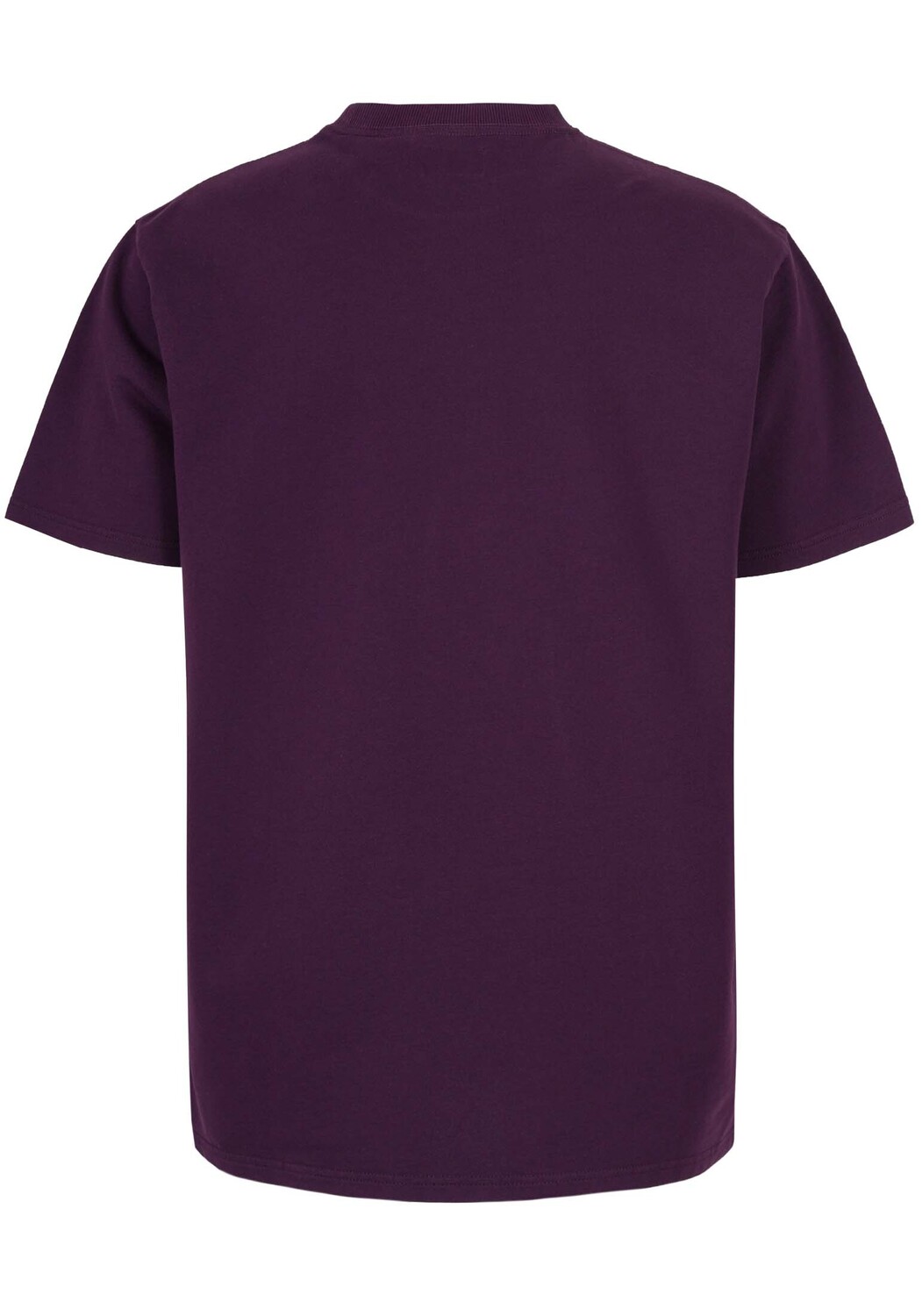 Футболка HONESTY RULES s Oversize French Terry, цвет dark purple — фото 4