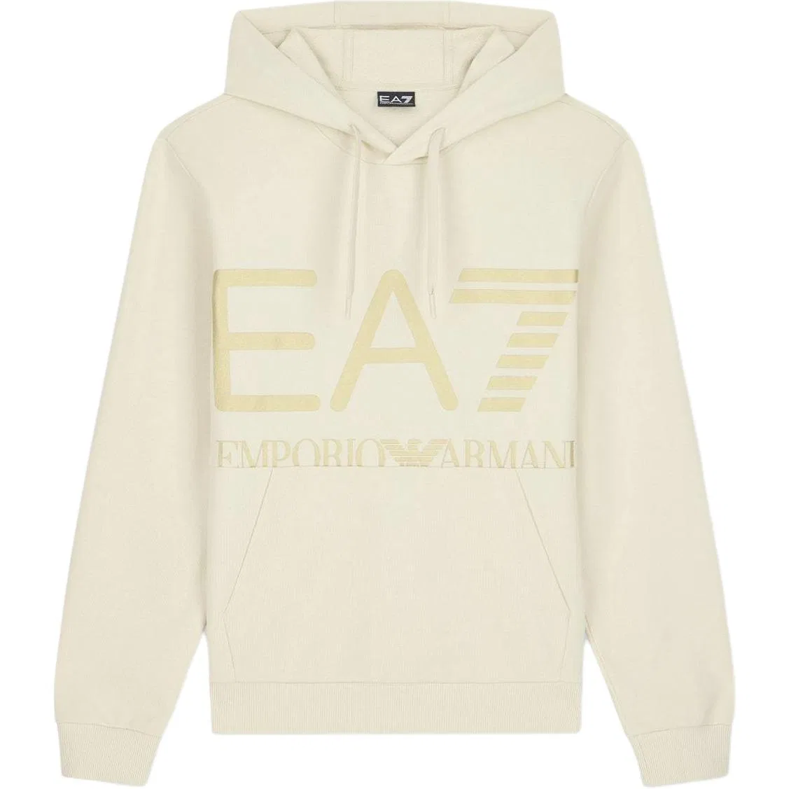 Мужской свитшот с капюшоном Emporio Armani, Ecru