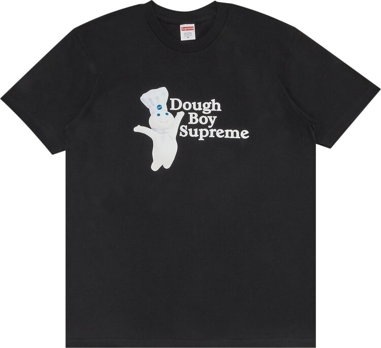 

Футболка Supreme Doughboy Tee 'Black', черный