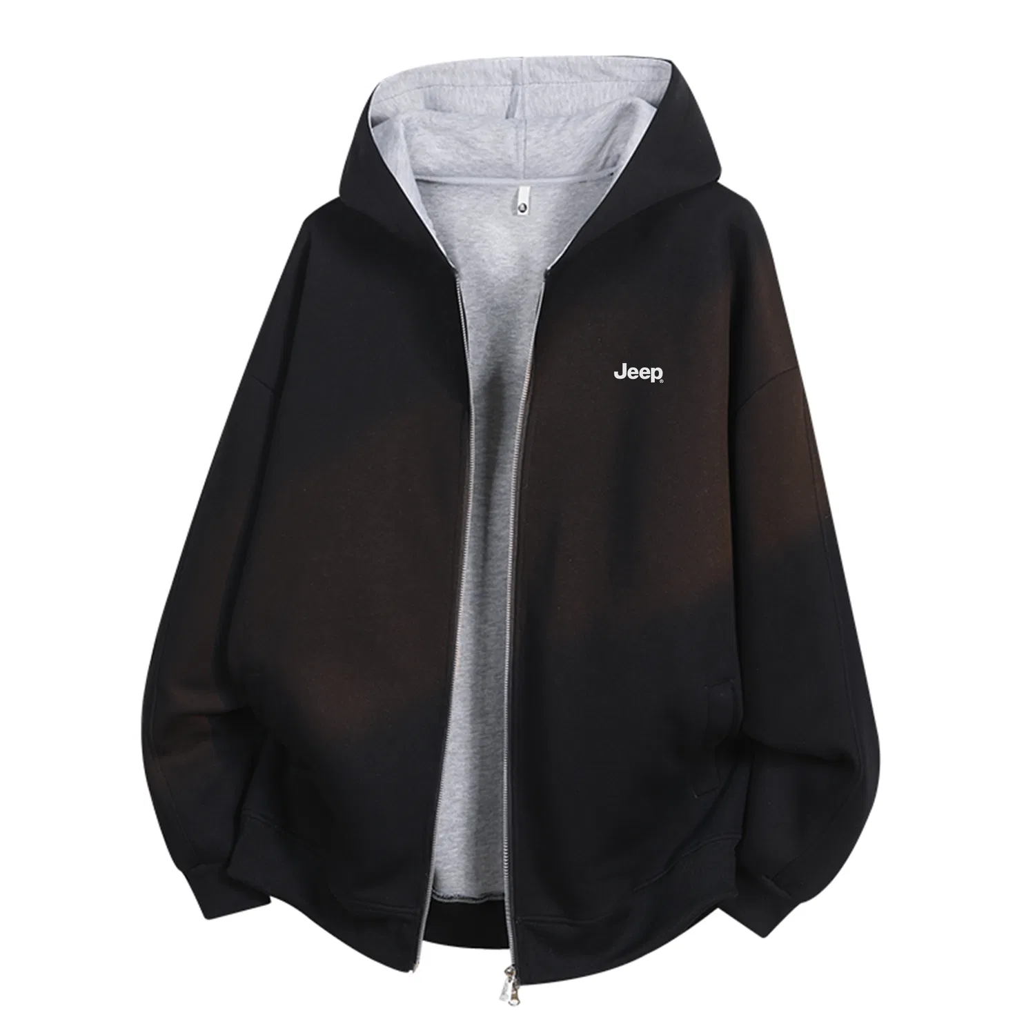 Детский свитшот с флисовой подкладкой Jeep Leisure Collection, Navy Blue (Fleece-Lined) — фото 3