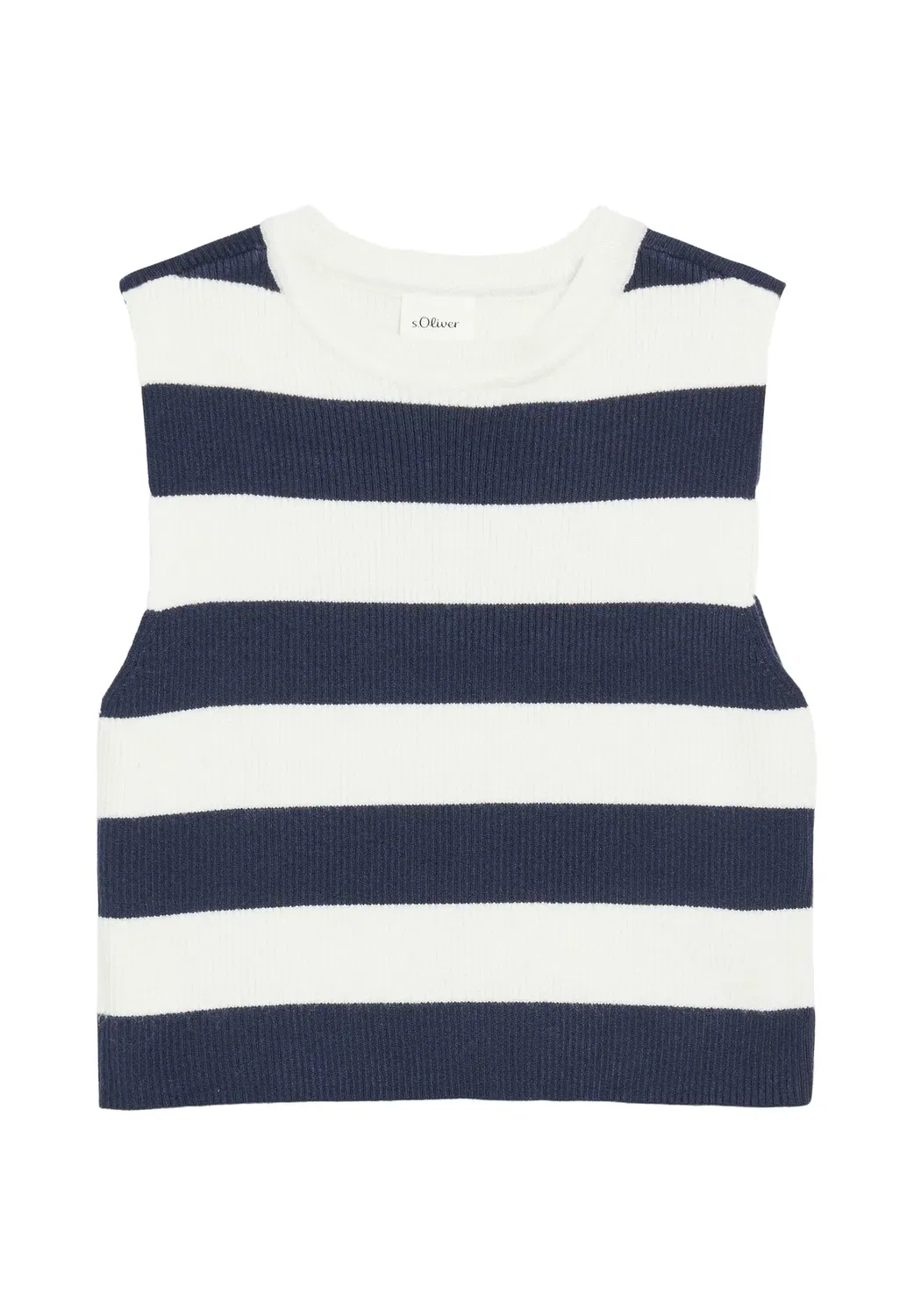 Strickpullunder - top S.Oliver, Navy