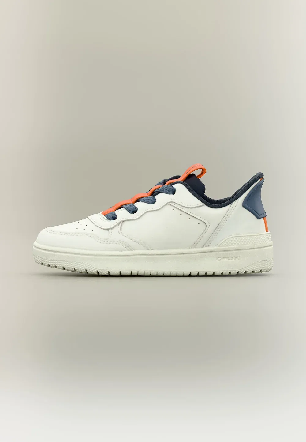 Вашиба - кроссовки Geox, White/Navy
