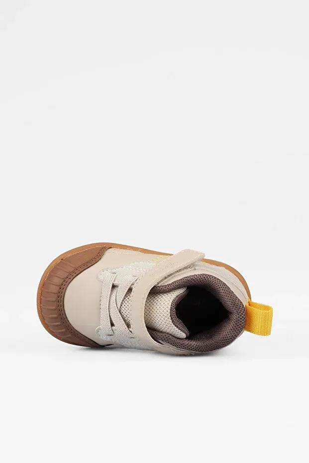 Детская спортивная обувь для девочек ортопедическая First Step Vicco, Beige — фото 2
