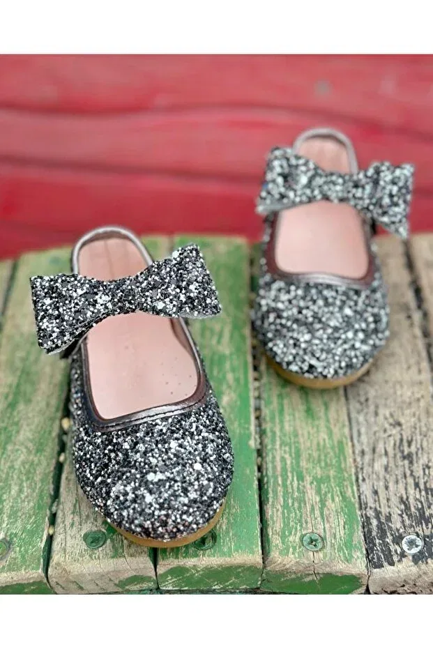 Детские балетки для девочек ортопедические Surpie Shoes, Platinum — фото 3