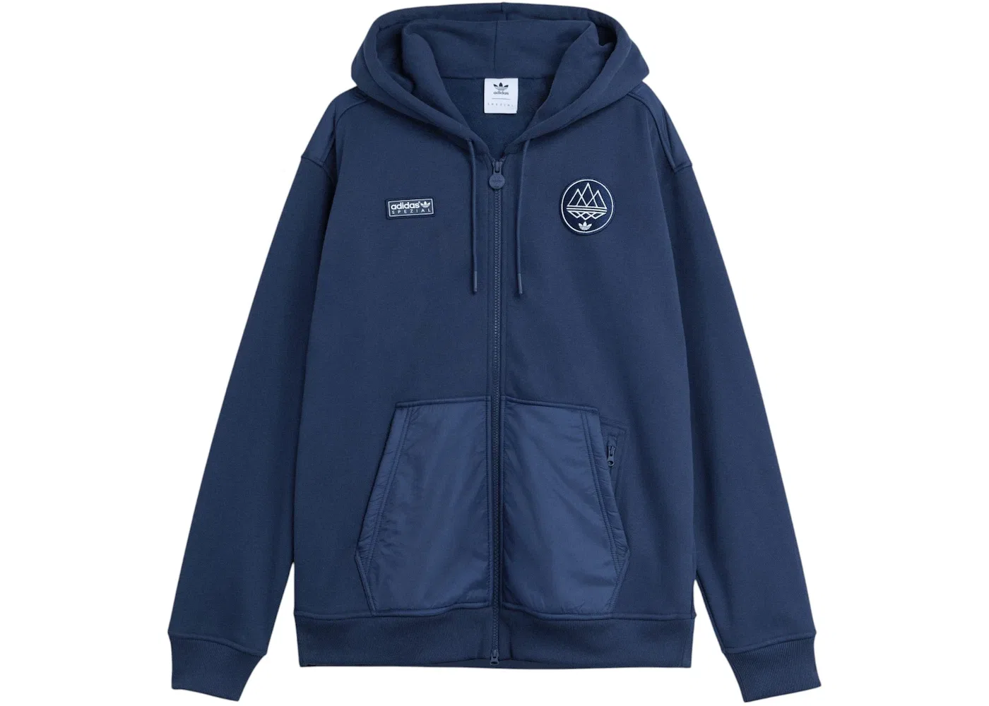 Мужская худи с длинным рукавом Wilpshire SPZL Adidas, Night Navy
