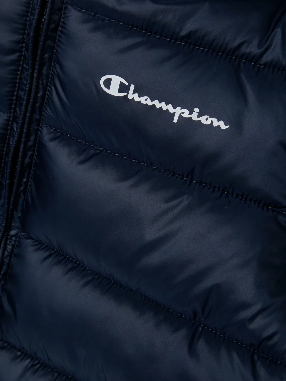 Детская ветрозащитная куртка Champion, синий — фото 3