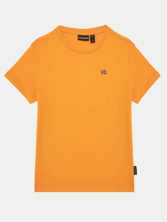 Футболка regular fit Salis SS 2 Napapijri, оранжевый