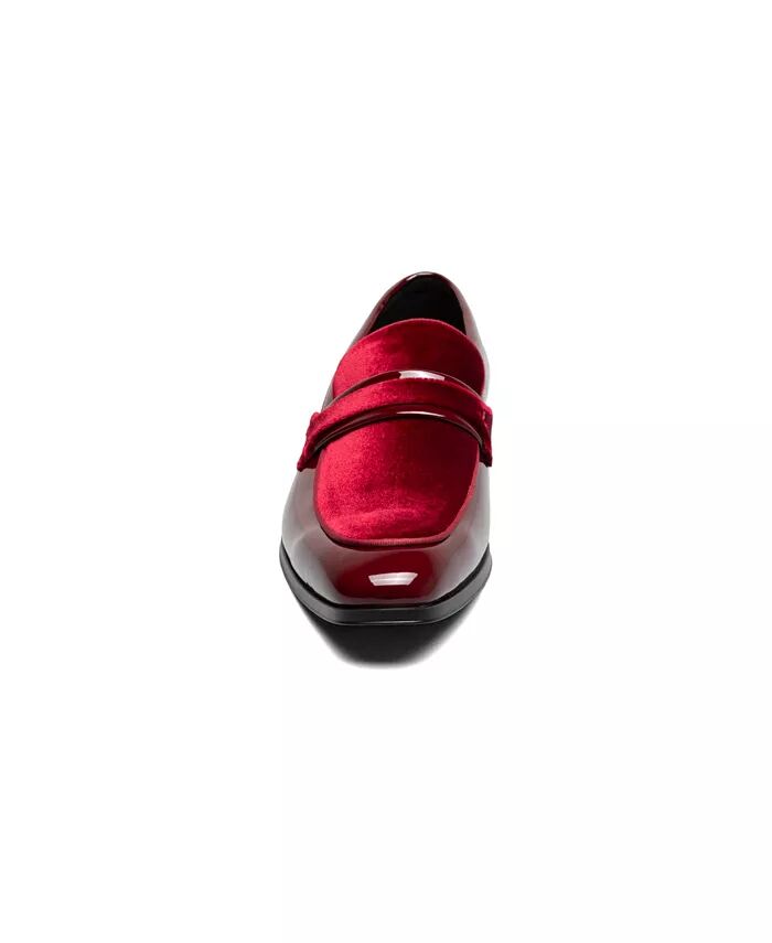 Мужские мокасины Spratley Moc Toe Saddle Slip On Stacy Adams, красный — фото 2