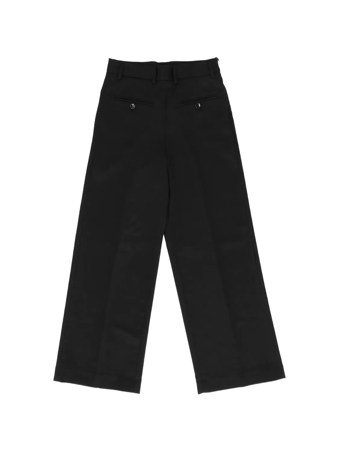 Брюки-клеш с логотипом, черные MM6 Maison Margiela, черный