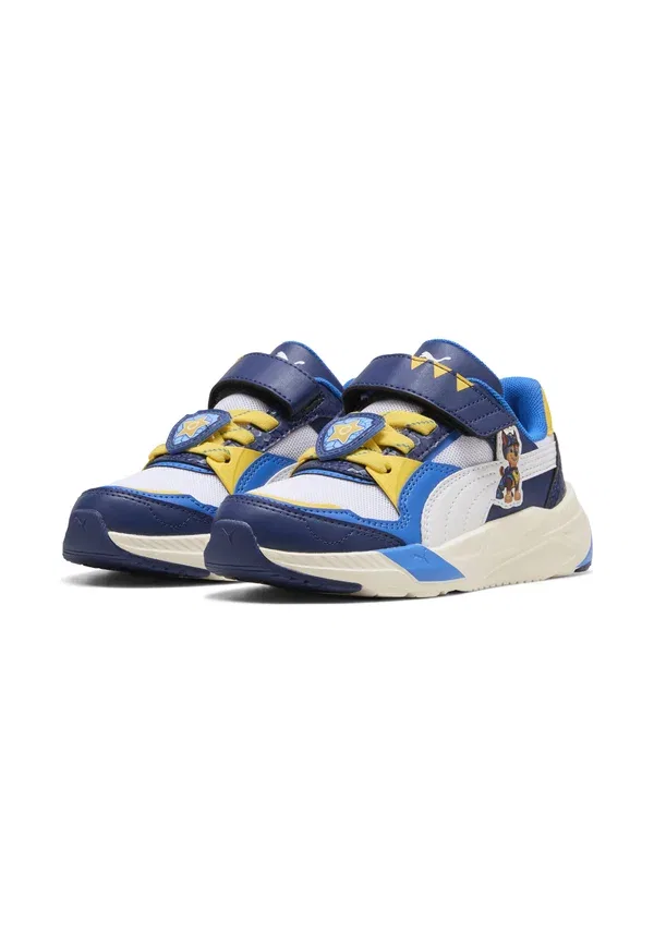 Кроссовки с принтом Paw Patrol Trinity 2 Puma Jewel, White, Pele Yellow, белый/синий/желтый — фото 4