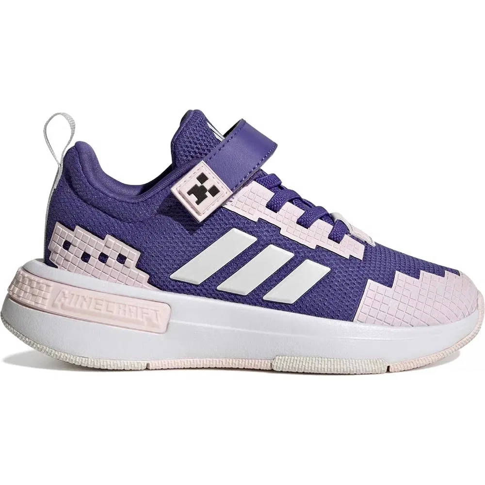 Детские кроссовки Minecraft Pro Adidas, Purple/White/Pink — фото 2