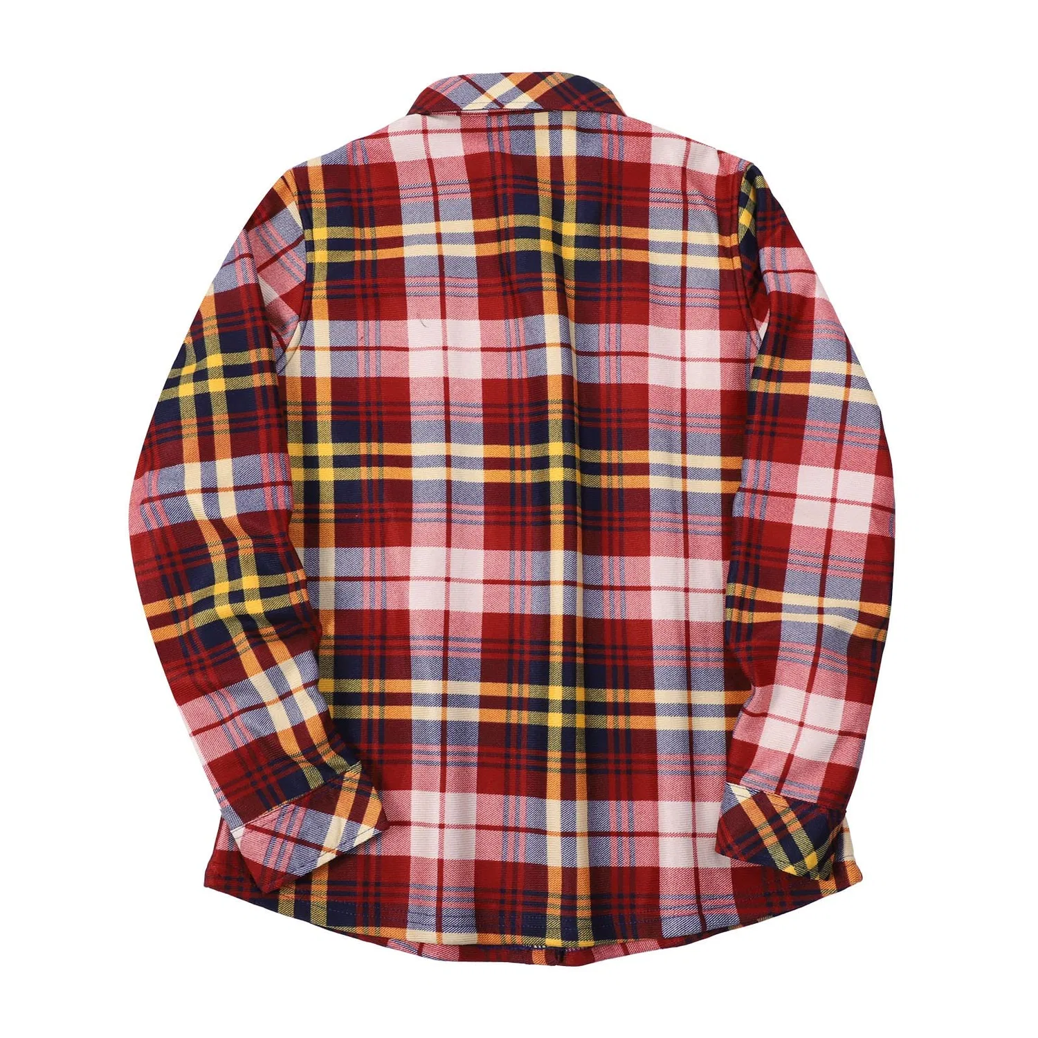 Женская куртка с длинным рукавом Blurred Checked Shirt, B — фото 3