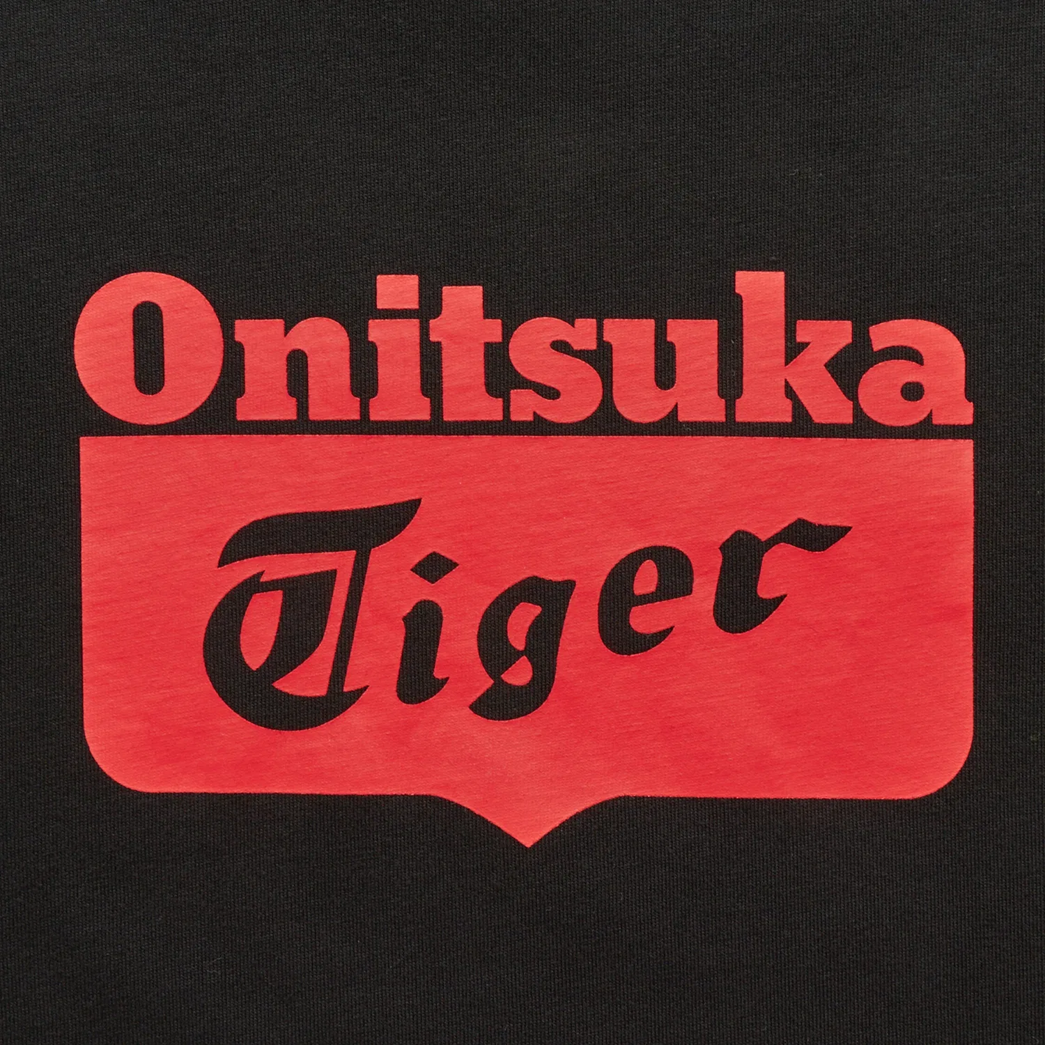 Детская футболка с коротким рукавом LOGO TEE Onitsuka Tiger, Black-002 — фото 4
