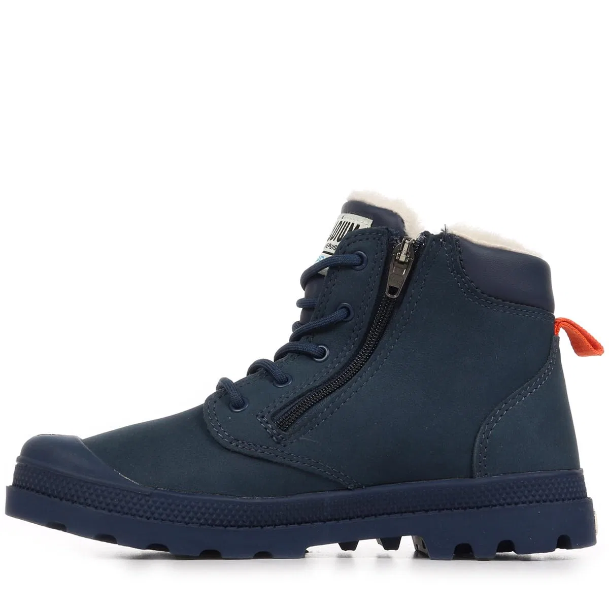 Детские ботинки для мальчиков водонепроницаемые Pampas Hi Cuff Wps Oz Palladium, Blue Navy — фото 4