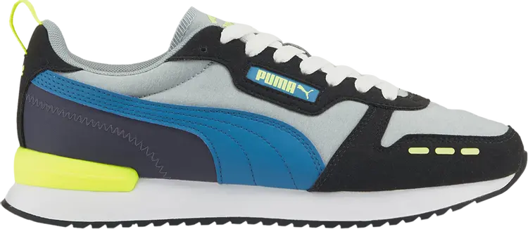 

Кроссовки Puma R78 Mesh Quarry Vallarta Blue, серый