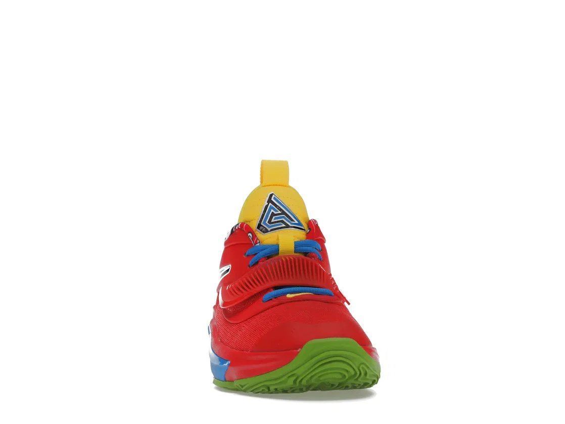 Детские кроссовки для мальчиков с принтом Nike Zoom Freak 3 NRG Nike, Action Red/White/Green Bean/Black — фото 2