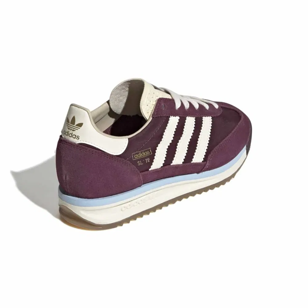 Детские кроссовки для девочек с замшевыми вставками SL 72 RS Adidas Originals, Purple — фото 4