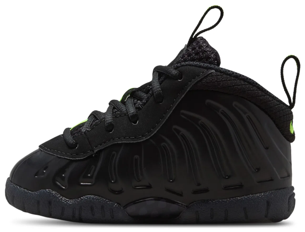 Кроссовки для мальчиков Little Posite Pro Nike, цвет Voltage Yellow/Black — фото 2