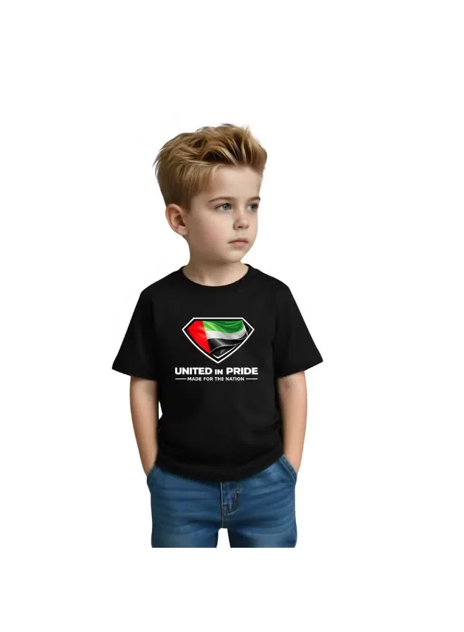 Футболка с коротким рукавом UAE Printshop4Me, черный — фото 3