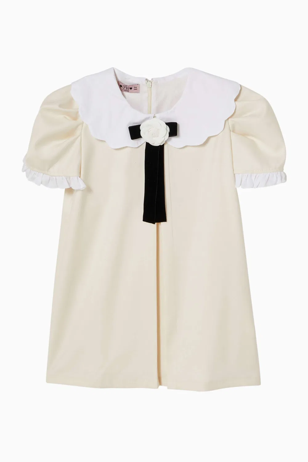 Платье с аппликацией в виде цветка Phi Clothing