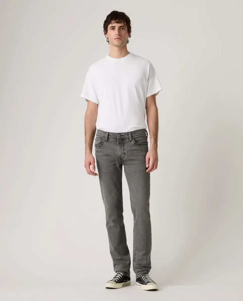 Мужские джинсы slim из смесовой ткани 511 Slim Levi's, Gris