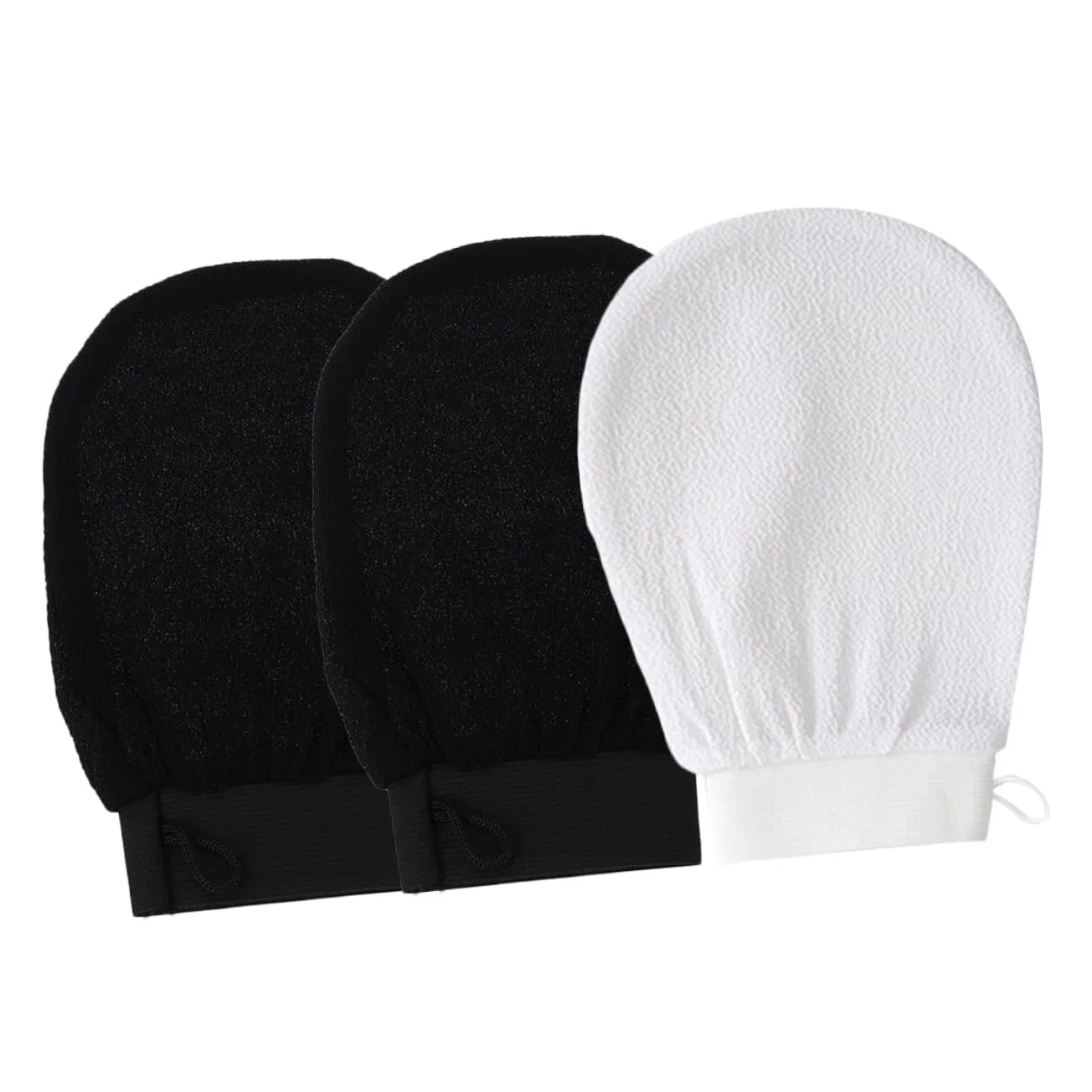 Эксфолиирующие перчатки, 3 шт, Healeved, White