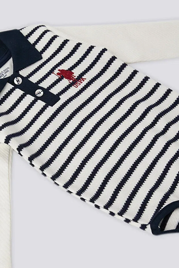 Детское боди для девочек хлопковое U.S. Polo Assn., Standard — фото 2