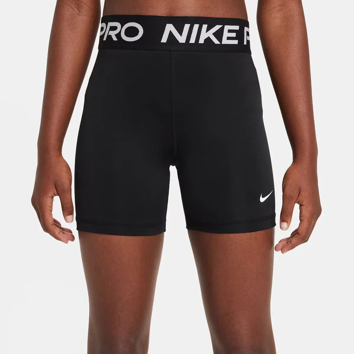 Детские шорты для девочек с технологией Dri-FIT Nike, Negro