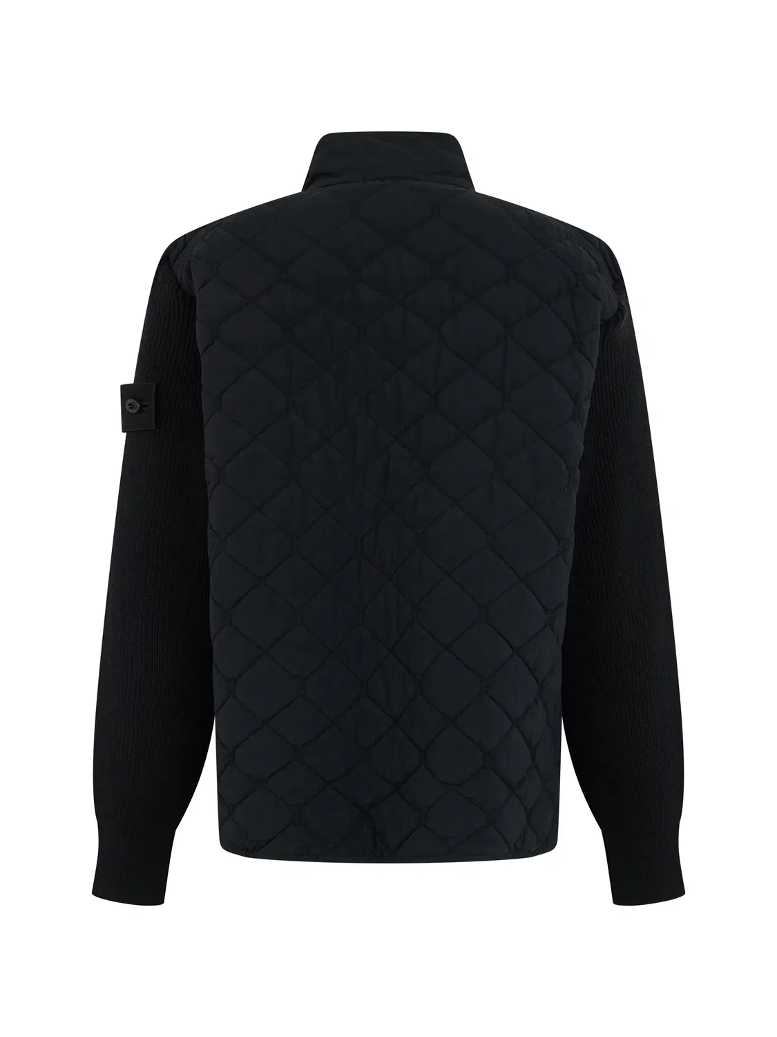 Куртка Ghost Piece черная нейлоновая Stone Island, черный — фото 2