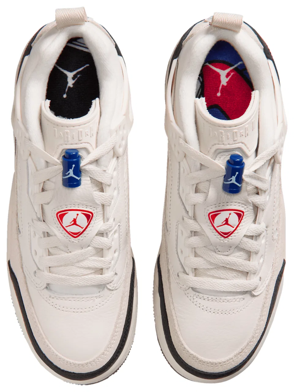 Детские кроссовки для мальчиков с принтом Jordan Spizike Low FC, Jordan, Sail Phantom University Red — фото 4