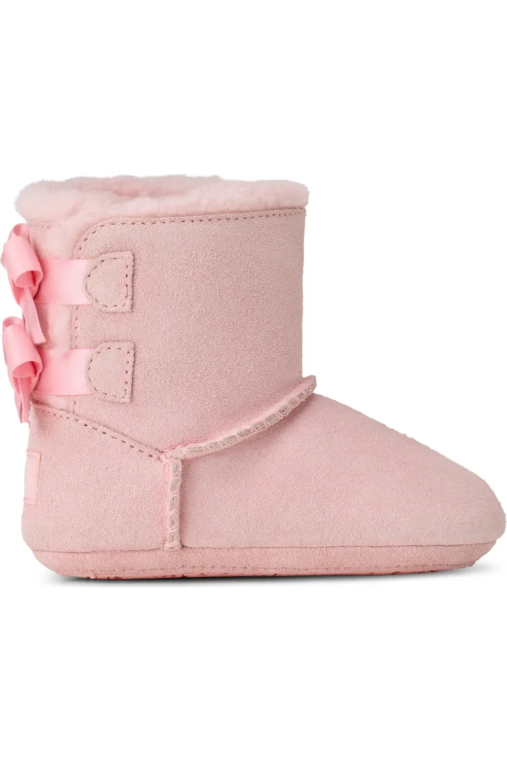 Детские ботинки водонепроницаемые с застежкой-липучкой Bailey Bow UGG, Ribbon Candy — фото 2