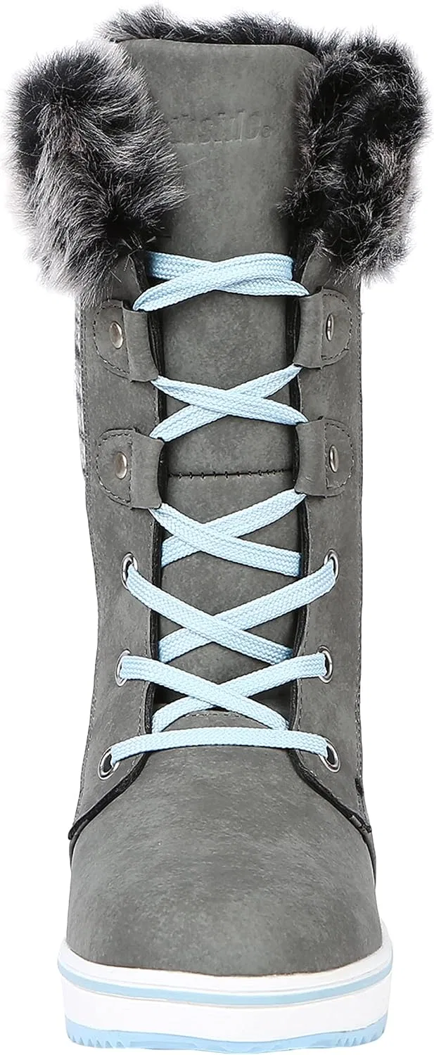 Детские ботинки для девочек с утеплителем Northside Bishop Se Cold Weather Boot, Grey — фото 3