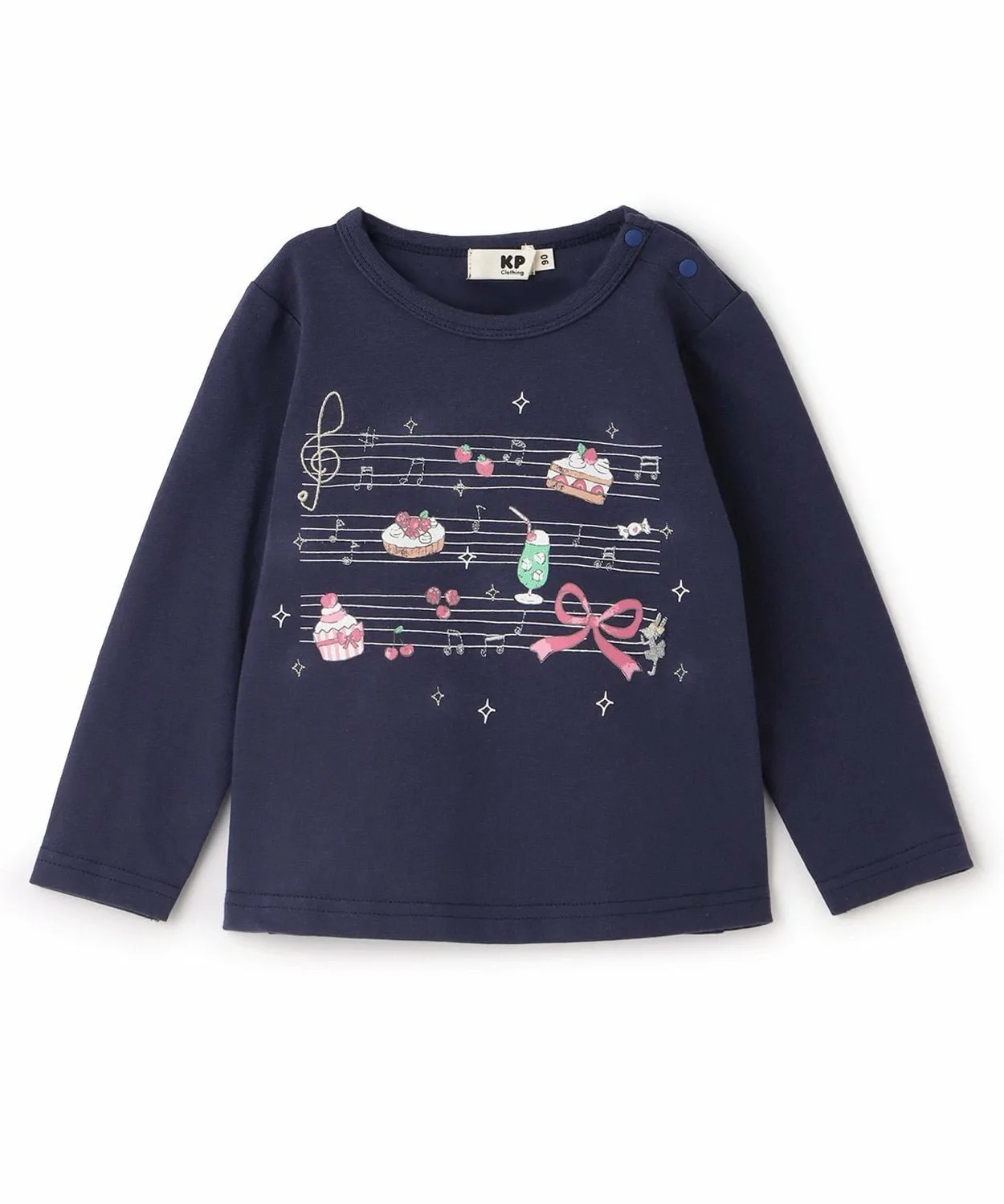 Футболка с длинным рукавом Sweets Music KP, Navy blue