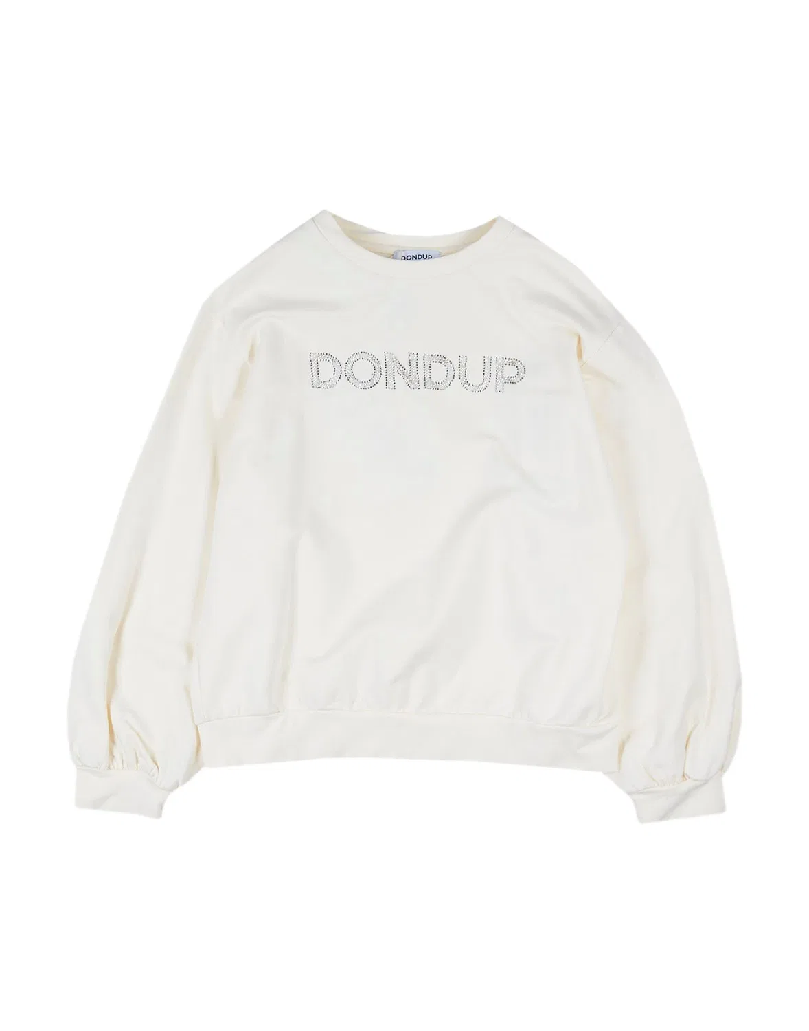 Детский свитшот для девочек с принтом Dondup, кремовый