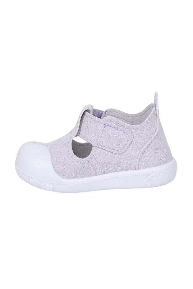 Детские туфли для мальчиков на шнуровке Loro gray first step shoes Vicco, Gray-42284 — фото 3