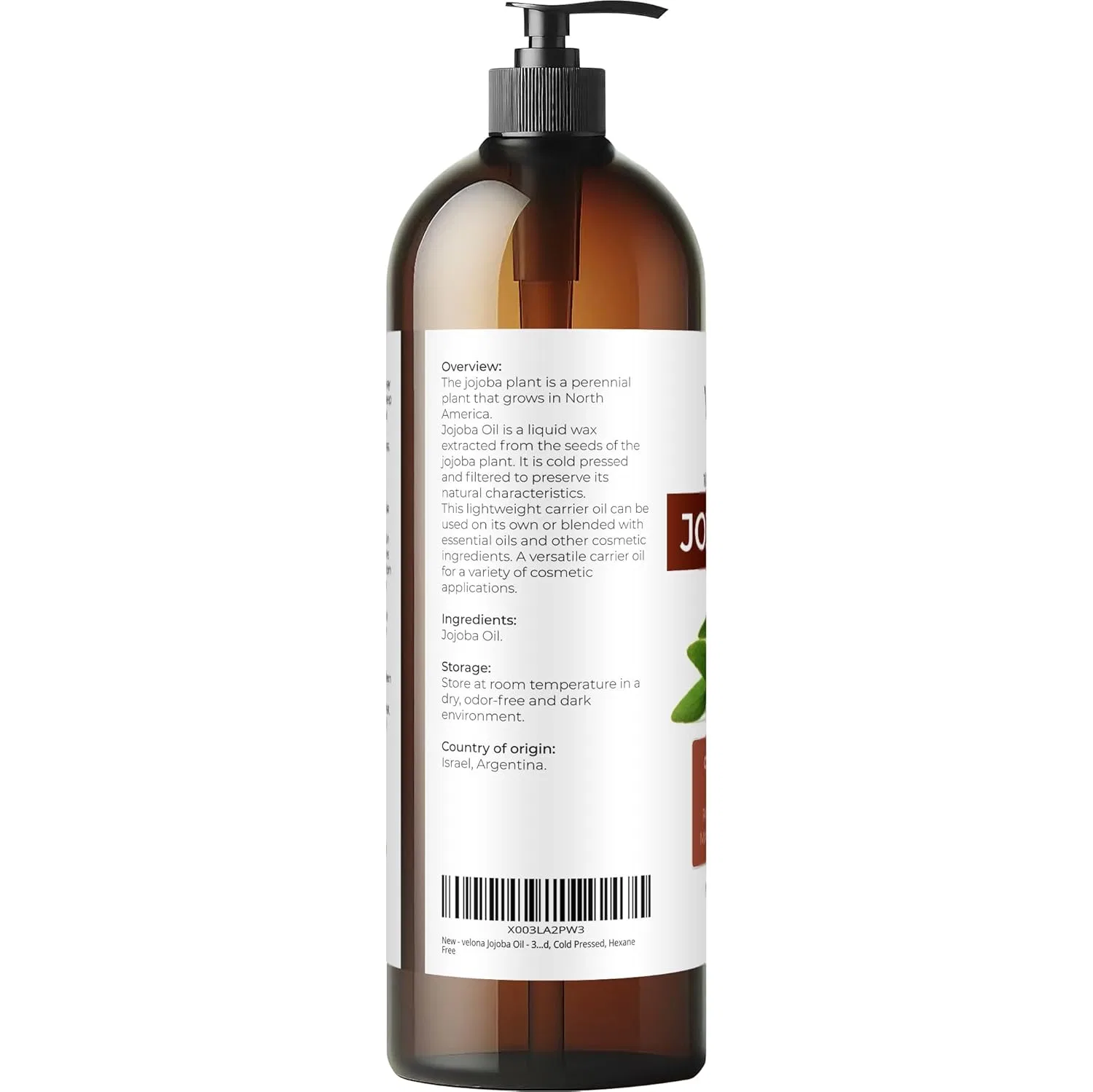 Масло Jojoba, velona, 100 мл, Goldfarben — фото 4