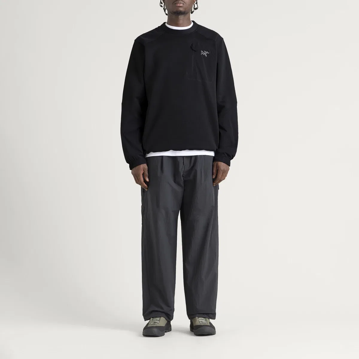 Свитшот Konseal crew Arcteryx, Black — фото 4