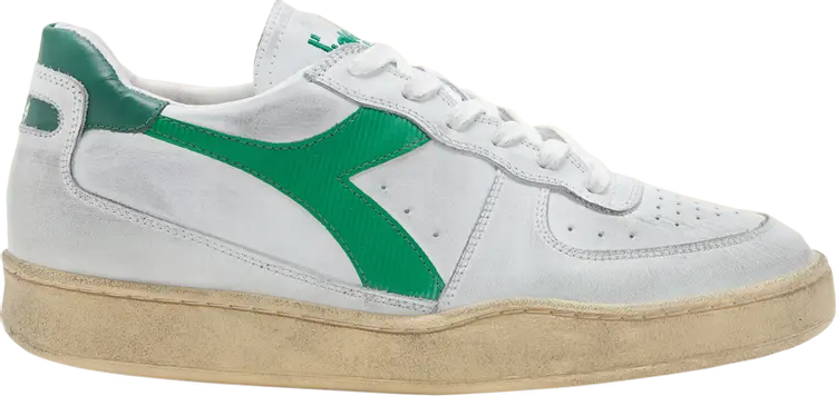 

Кроссовки Mi Basket Low Used White Verdant Green, белый