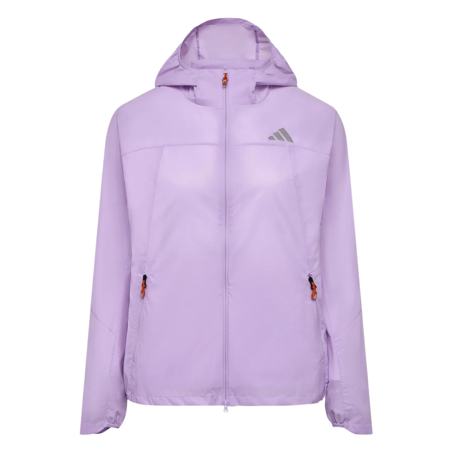 Женская ветровка с капюшоном Adidas, Powder Plum Purple