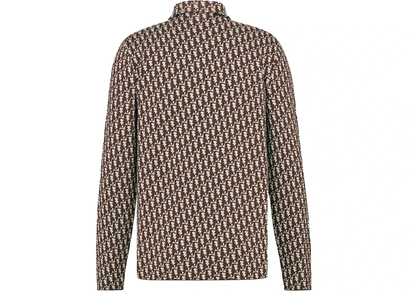 Мужская рубашка оверсайз Overshirt Dior, Brown/White — фото 2